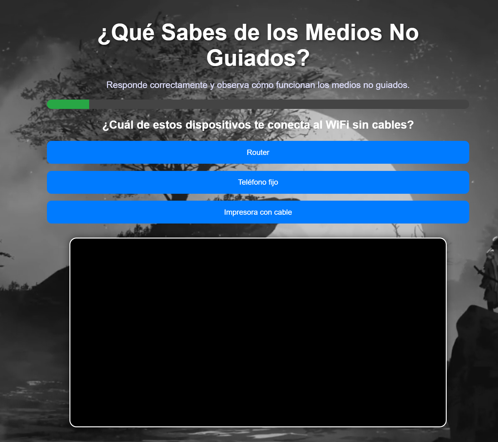 Juego interactivo